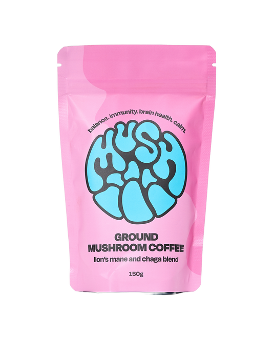 Adaptogenic Mushroom & Coffee Blend: Lion's Mane & Chaga