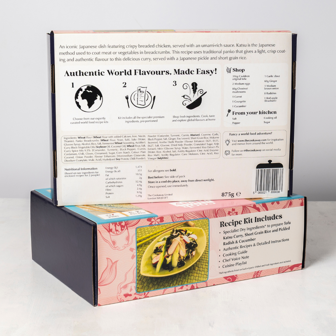 Japanese Tofu Katsu Curry Recipe Kit (Vegetarian)