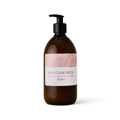 verbena + geranium + cedar balm