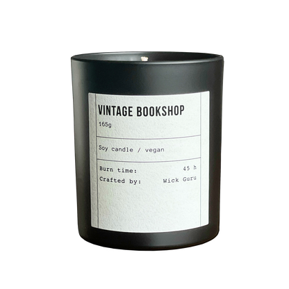 Vintage Bookshop Candle