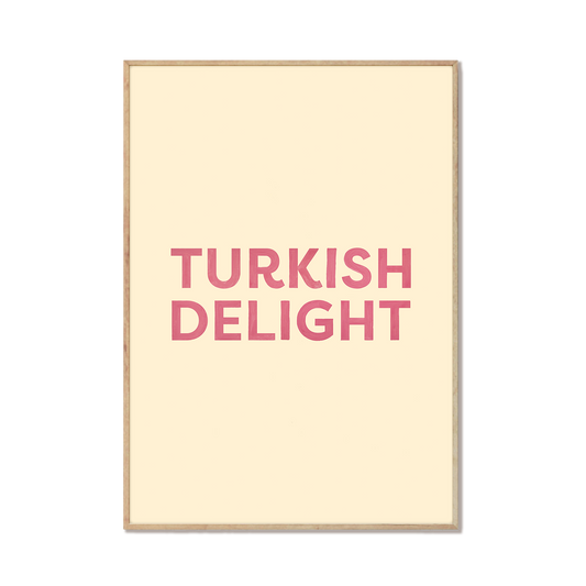Turkish Delight Art Print