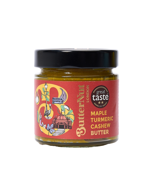 Maple Turmeric Cashew Butter