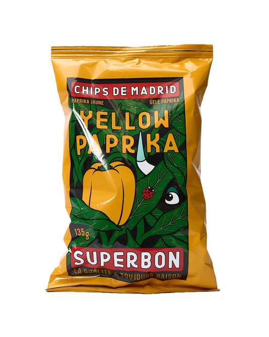 Yellow Paprika Potato Crisps (Sharing Bag)