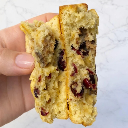 Cranberry Toasted White Chocolate Cookies