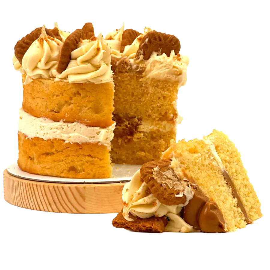 Vegan Biscoff Bento Cake - 5 inch