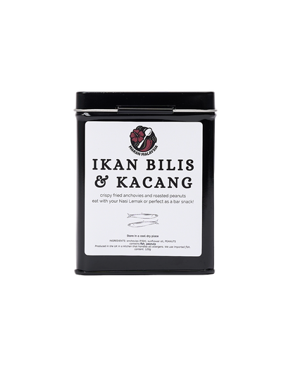 Ikan Bilis & Kacang: Malaysian Crispy Anchovies & Roasted Peanuts