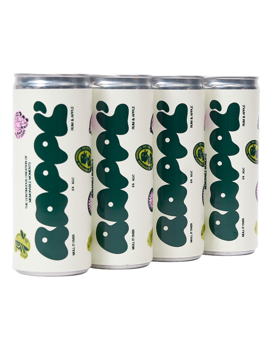Rappl': Rum & Apple Juice (4-Pack)