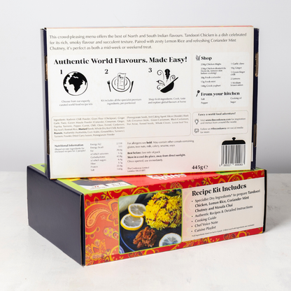 Indian Tandoori Chicken Recipe Kit | Cookaway