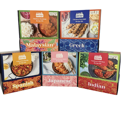 Around the World recipe kit bundle