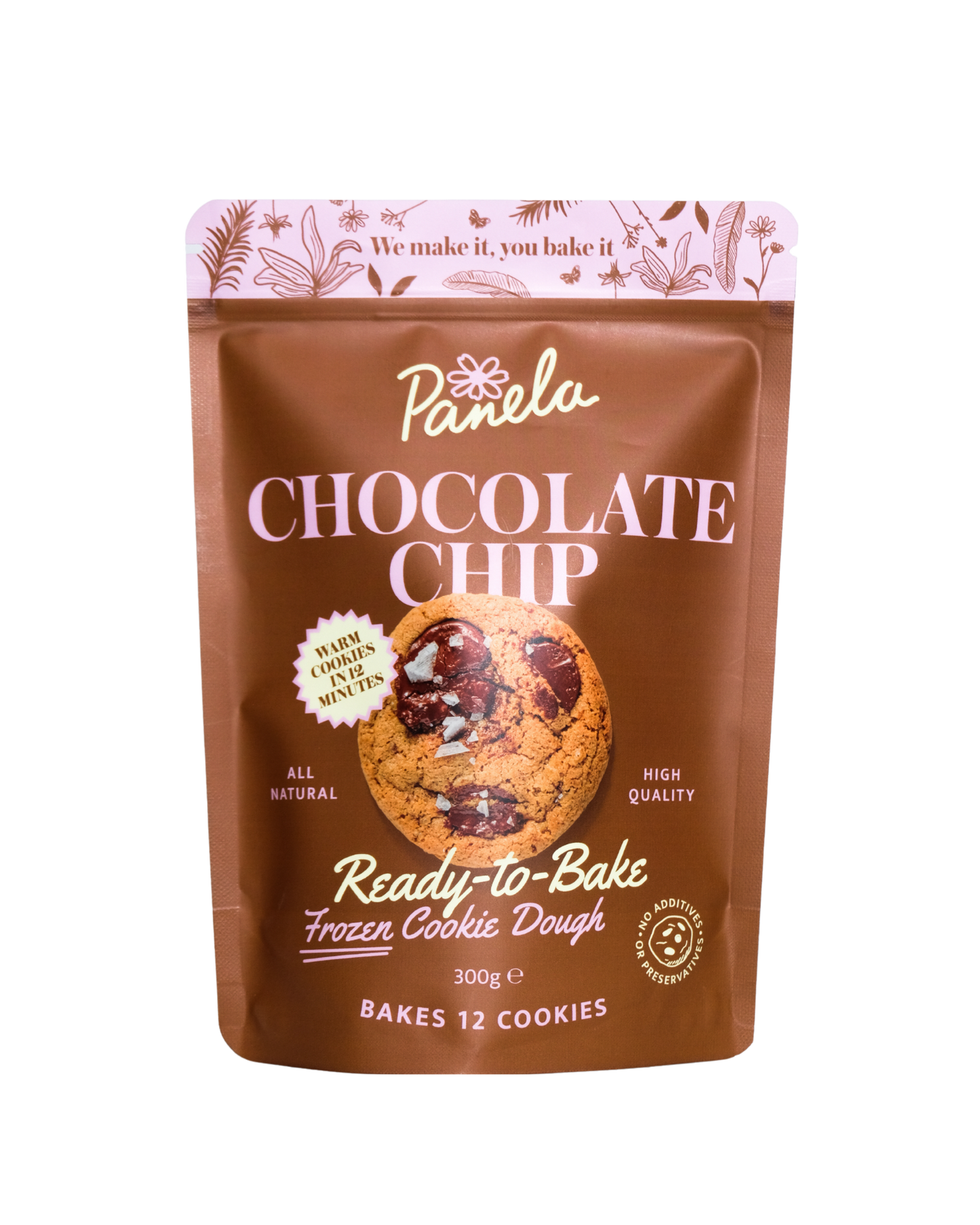 Chocolate Chip Frozen Cookie Dough