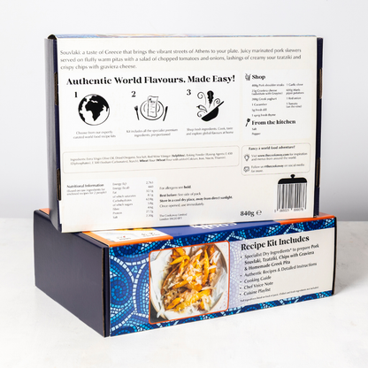 Greek Pork Souvlaki Recipe Kit