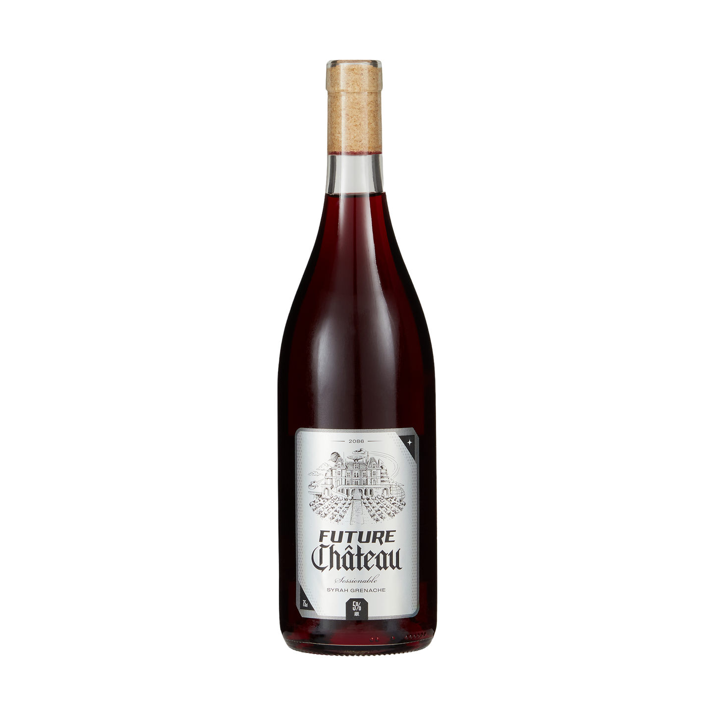 Mid-Strength Syrah Grenache Wine (5%)