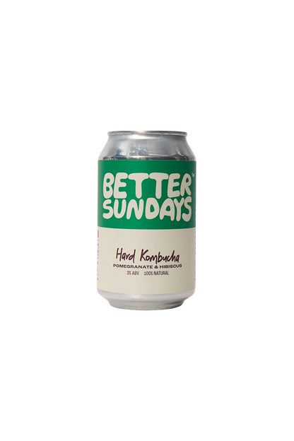 Pomegranate and Hibiscus Hard Kombucha