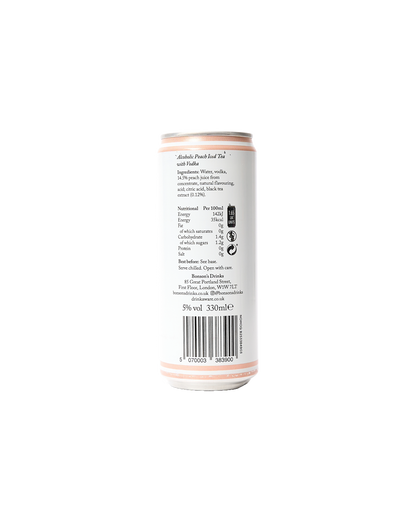 Alcoholic Peach Ice Tea