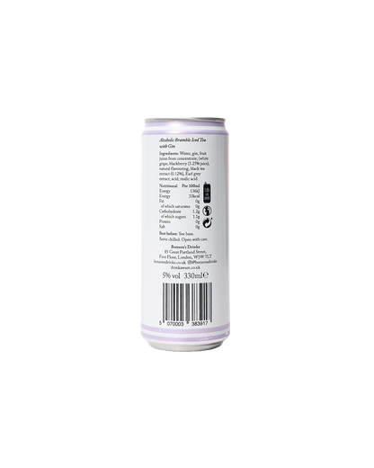 Alcoholic Earl Grey Bramble Iced Tea