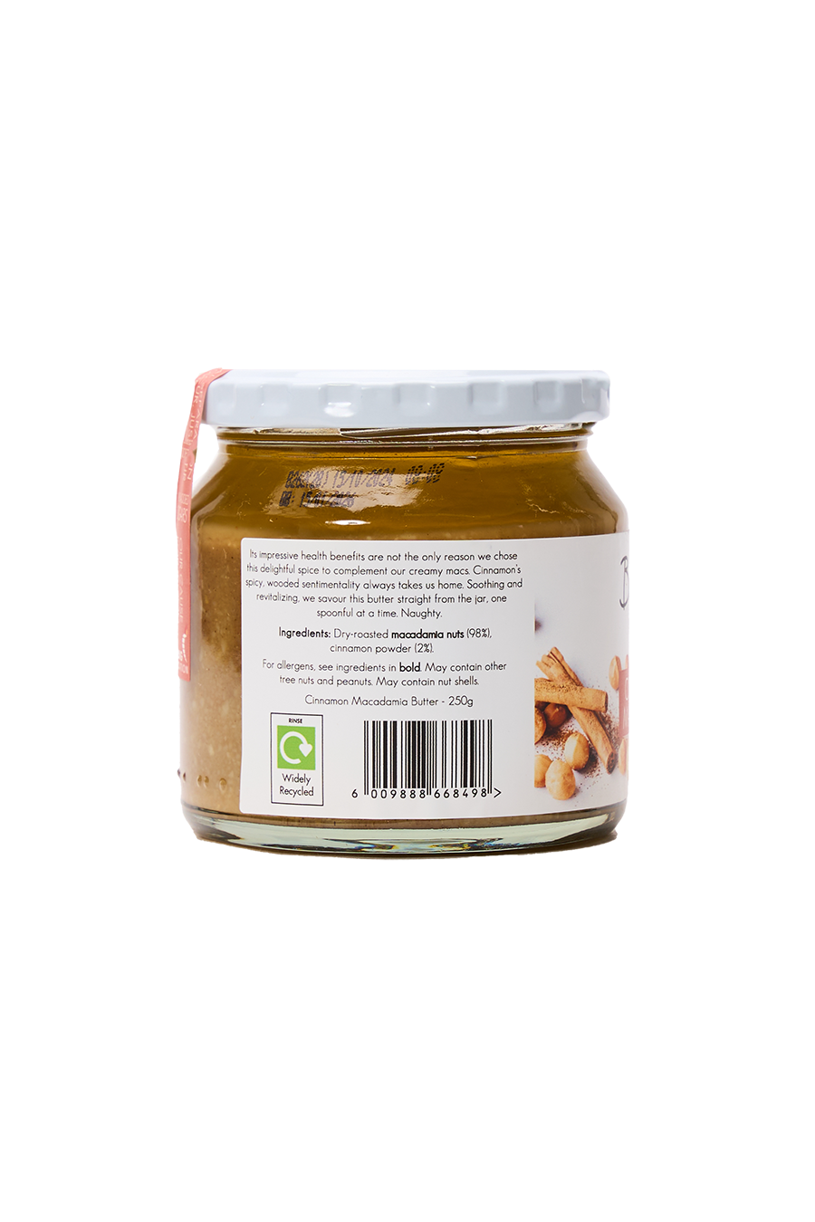 Cinnamon Macadamia Butter