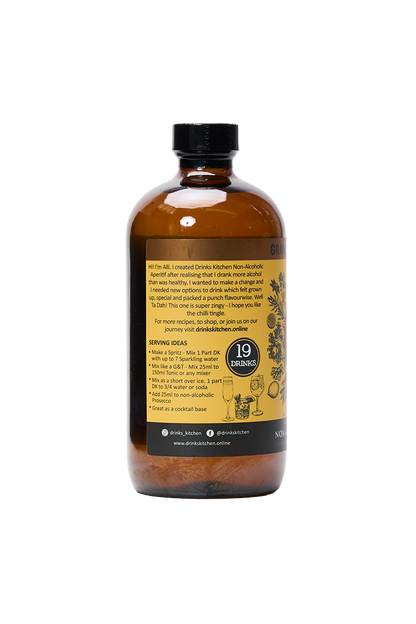 Grapefruit Piquante: Non-Alcoholic Aperitif