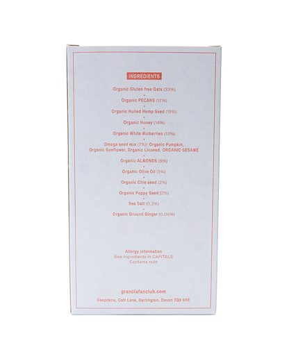 Hemp, Honey & Mulberry Granola
