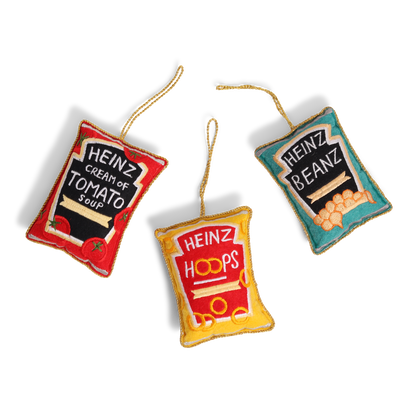 Heinz Beanz Embroidered Decoration