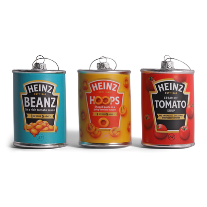 Heinz Beanz Glass Decoration