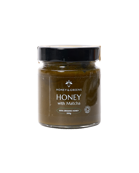 Organic Honey with Matcha