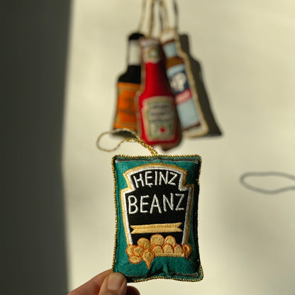 Heinz Beanz Embroidered Decoration