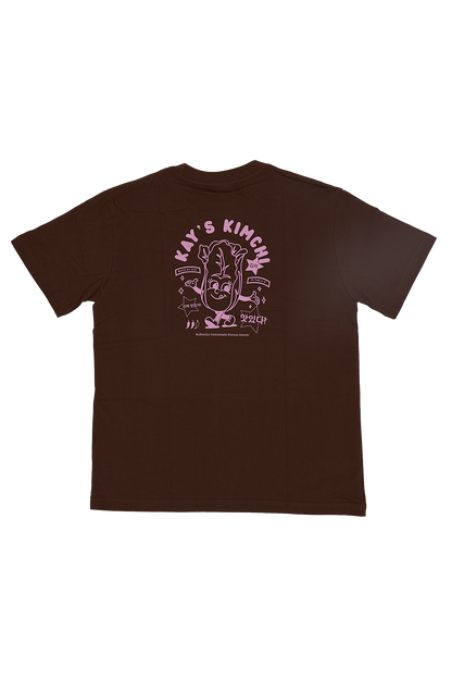 Pink & Brown Kimchi Tee (L)