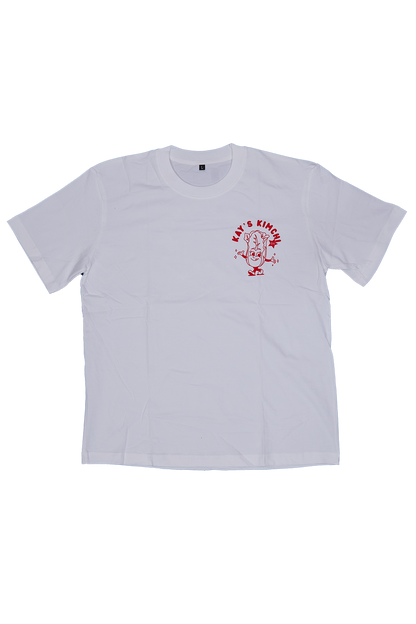 Red & White Kimchi Tee (XL)