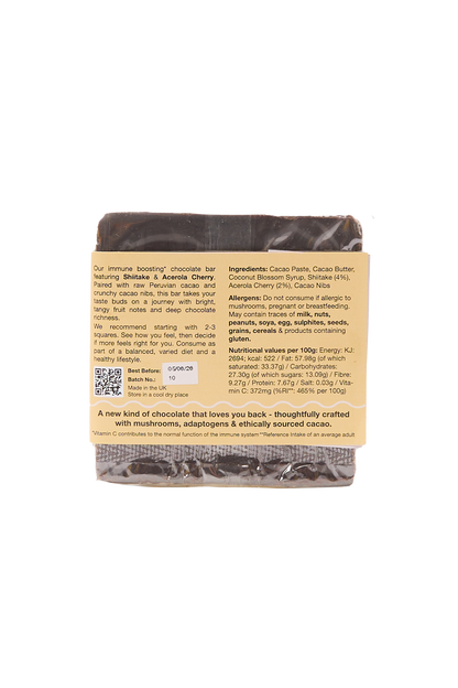 Shiitake Chocolate Bar