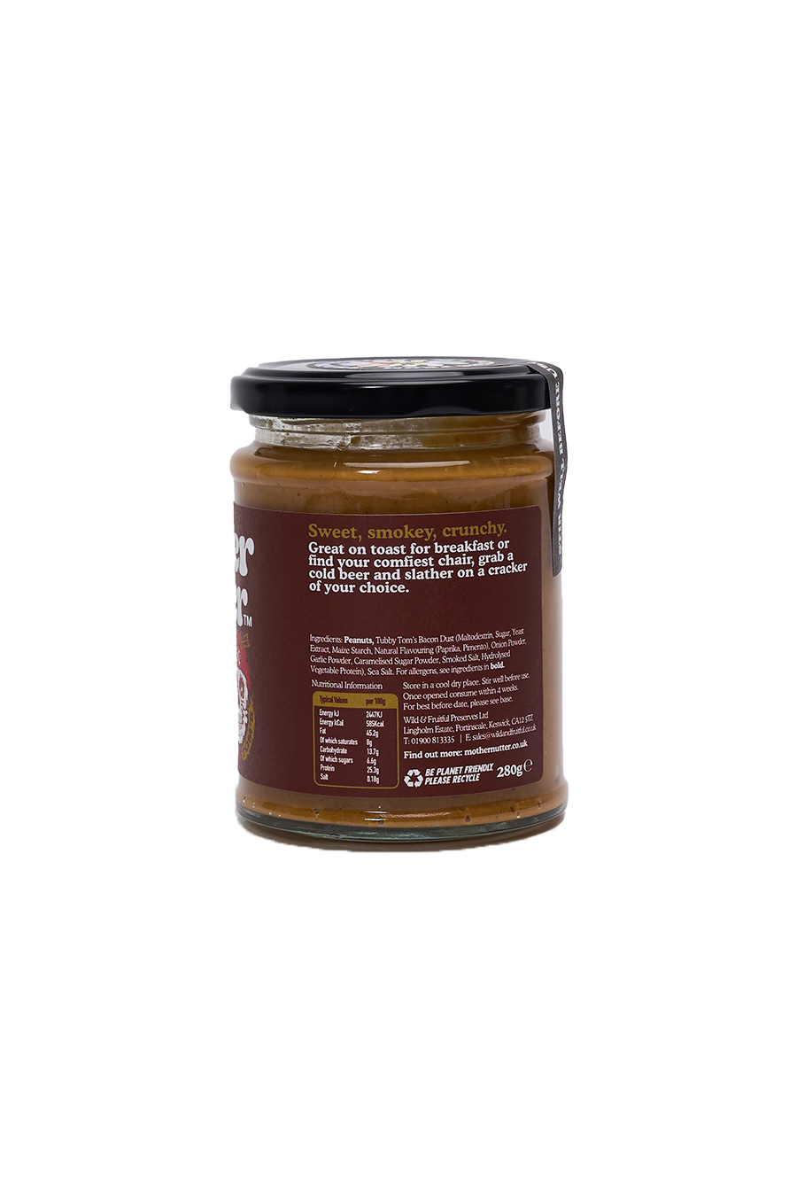 Crunchy Maple Bacon Peanut Butter