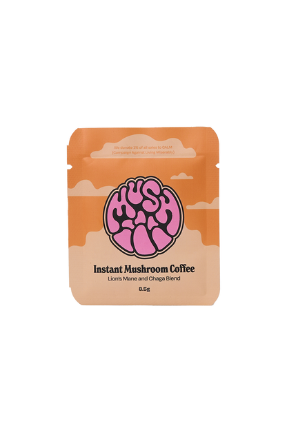 Adaptogenic Instant Mushroom Coffee: Lion's Mane & Chaga