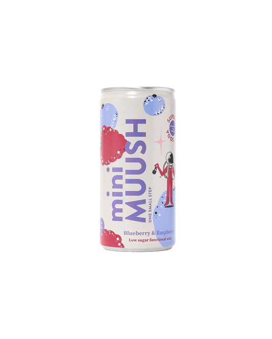 Mini Blueberry & Raspberry Lion's Mane Soda (200ml)