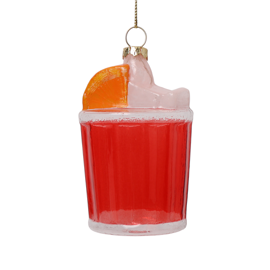 Negroni Glass Decoration