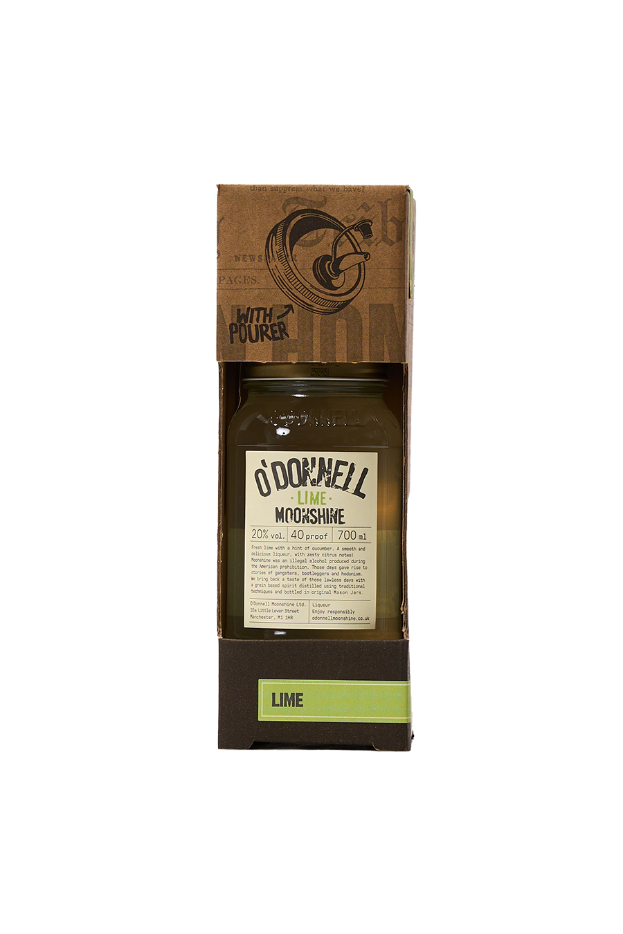 Moonshine Lime Liqueur Gift Set