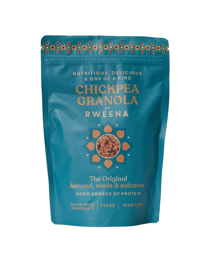 Chickpea Granola: Almonds, Seeds & Sultanas