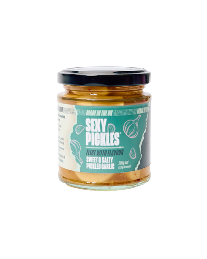 Sweet & Salty Pickled Garlic