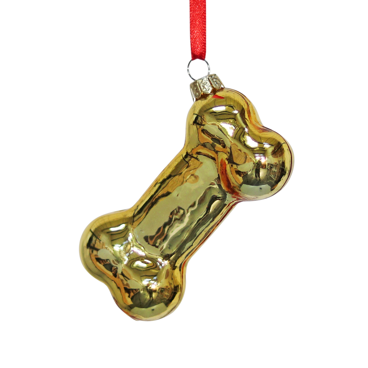 Dog Bone Decoration, Gold