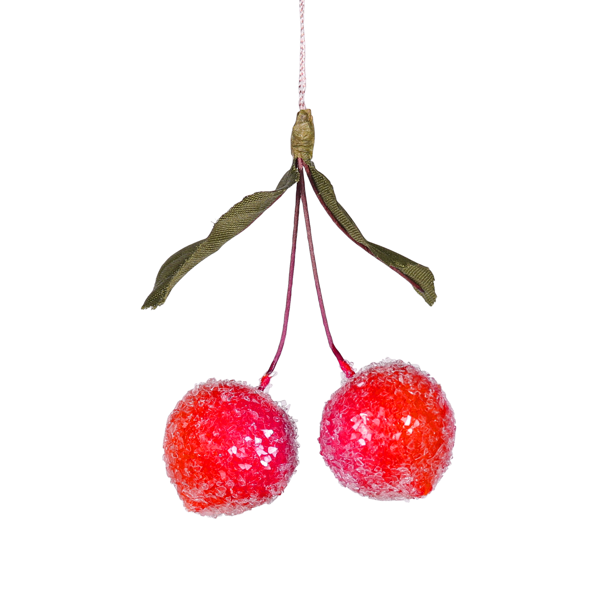 Spun Cotton Frosted Fruits, Cherry