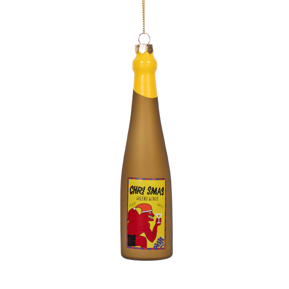 Chris Mas Wine Decoration