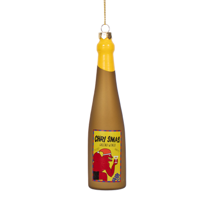 Chris Mas Wine Decoration