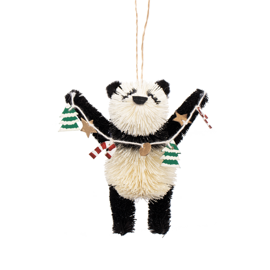 Bristle Panda Decoration