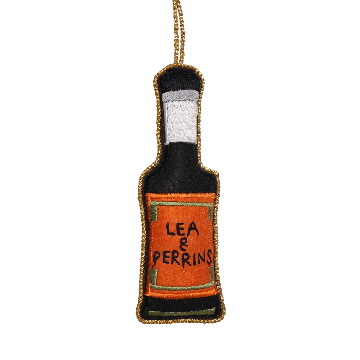 Lea & Perrins Embroidered Decoration