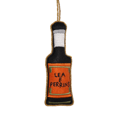 Lea & Perrins Embroidered Decoration