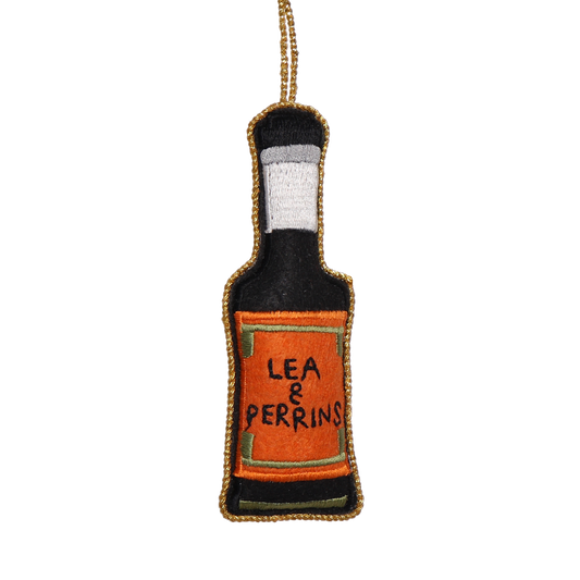 Lea & Perrins Embroidered Decoration