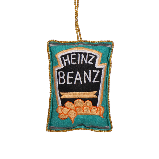 Heinz Beanz Embroidered Decoration