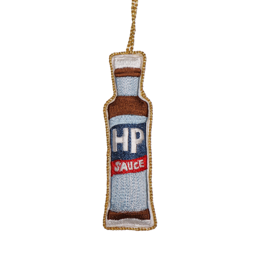 HP Sauce Embroidered Decoration