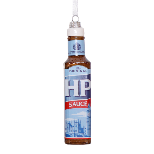 HP Sauce Glass Decoration