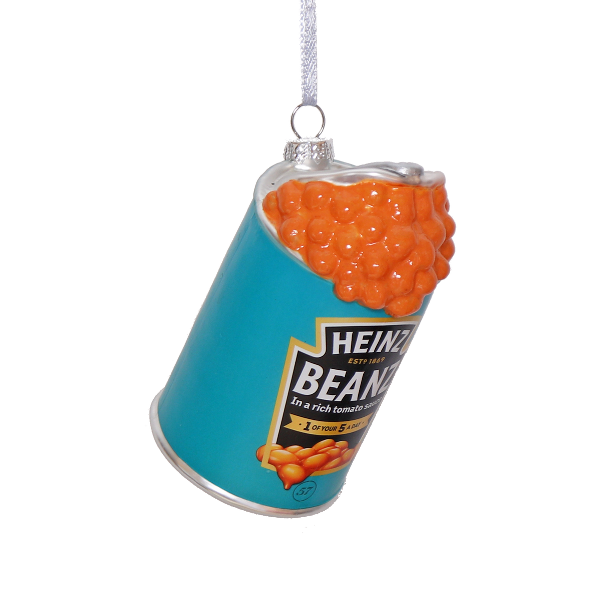 Heinz Beanz Spill Glass Decoration