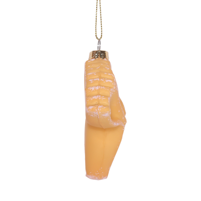 Pasta Bow Glass Decoration