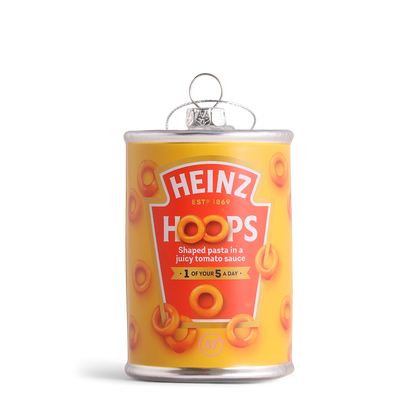 Heinz Spaghetti Hoops Glass Decoration